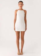 Again And Again Mini Dress - Ivory