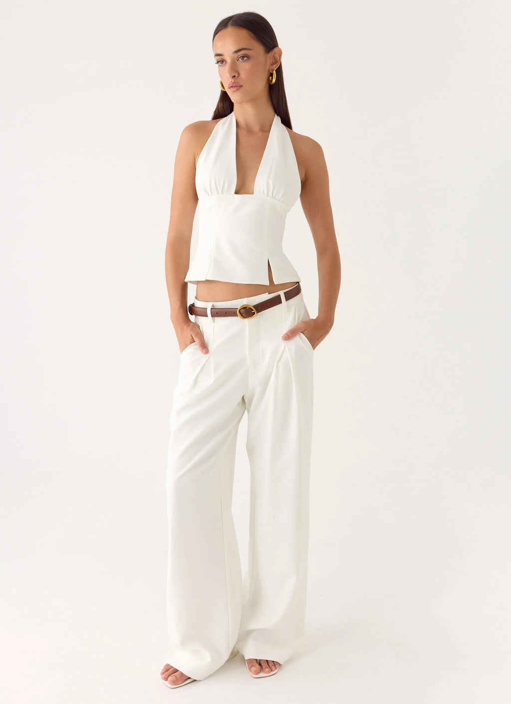 Rosallina Belt - Brown
