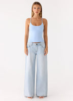 Blondie Tank Top - Blue