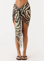 Mellina Sarong - Zebra