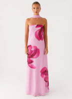 Prim Maxi Dress - Pastel Pink