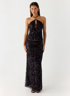 Moodlight Maxi Skirt - Black
