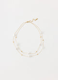 Serena Pearl Necklace - Pearl/Gold