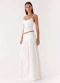 Jayne Maxi Skirt - White
