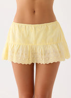 Aberley Skort - Yellow