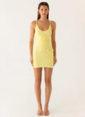 Cottesloe Mini Dress - Yellow