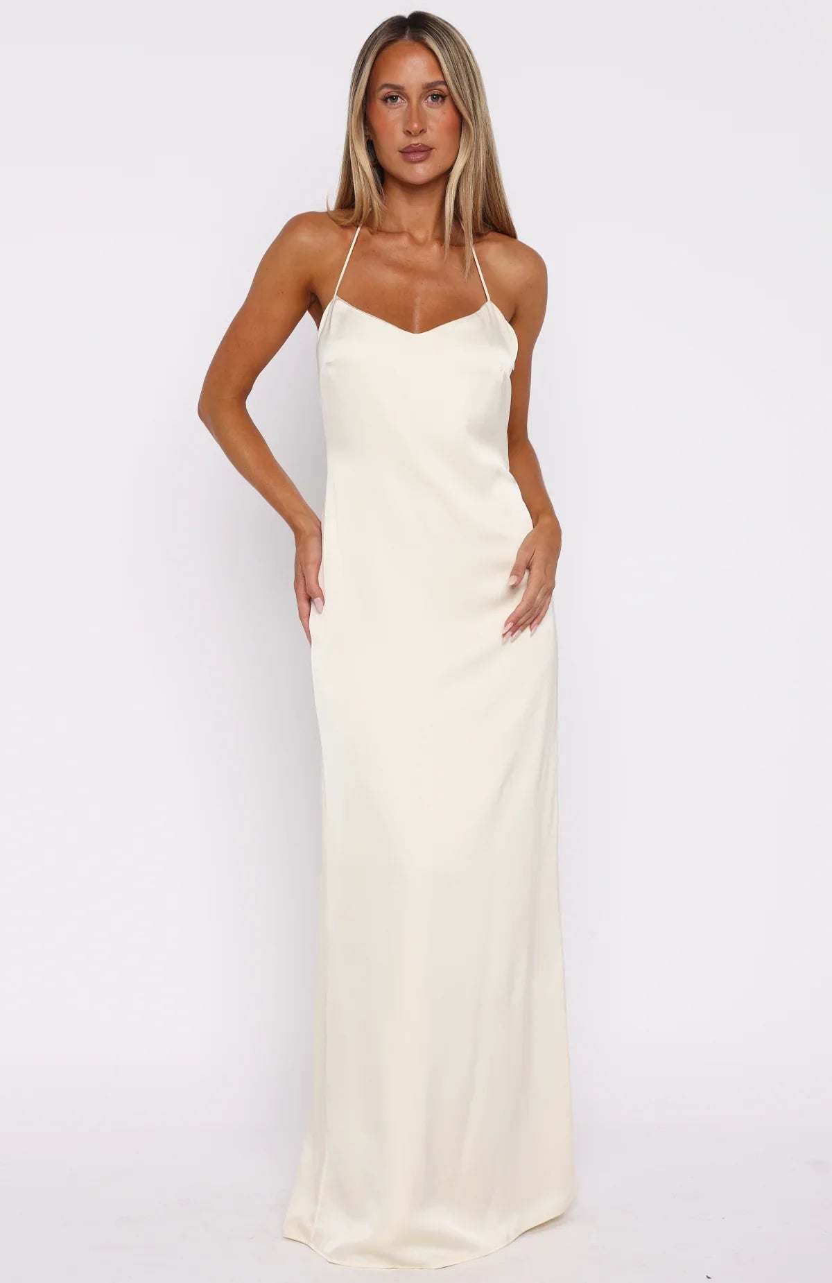 Amore Maxi Dress Lemon