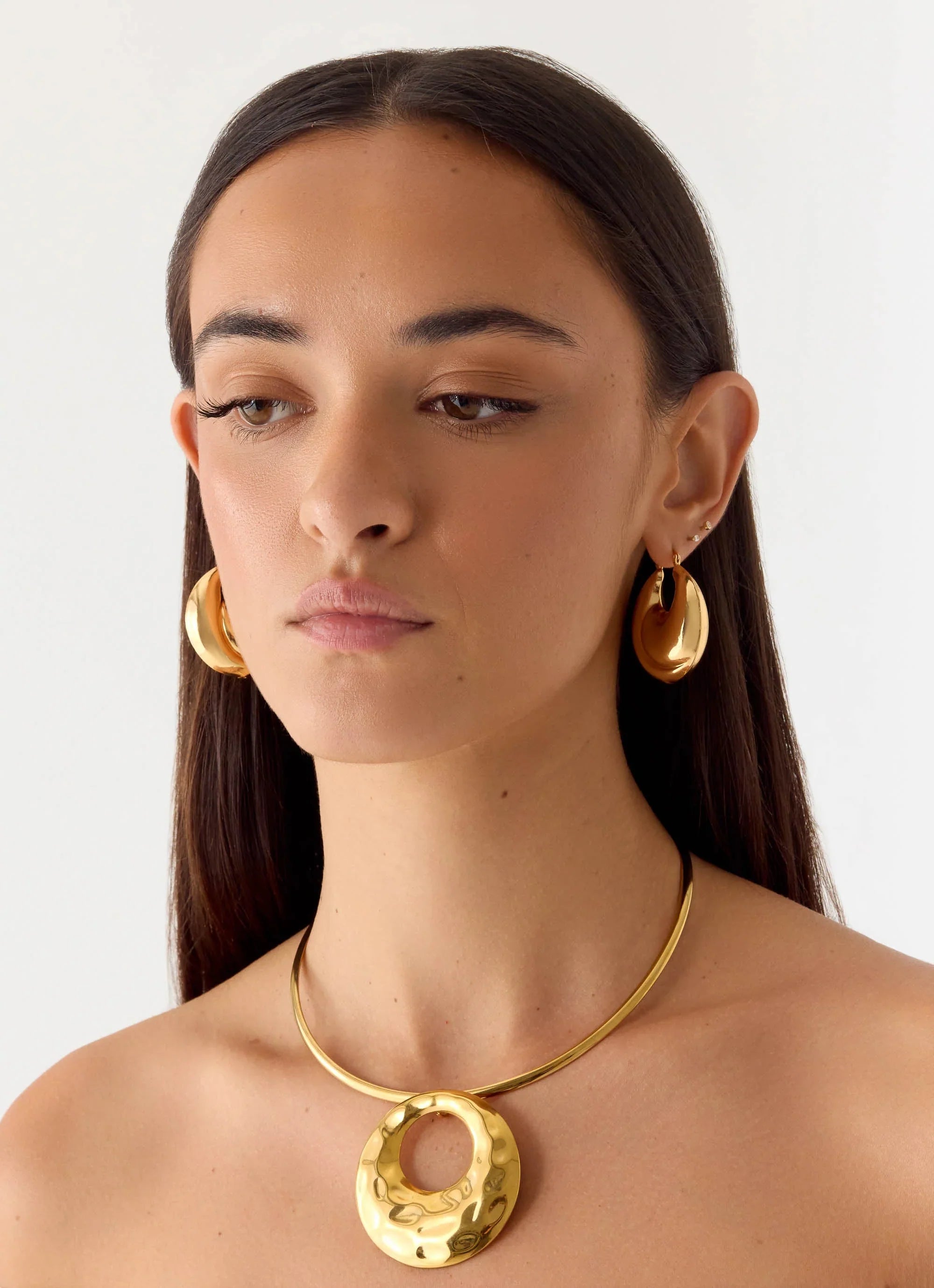 Wandering Light Necklace - Gold