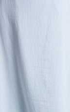 Avie Midi Dress - Twist Strapless Cocktail Dress in Ice Blue