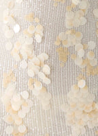 Minni Sequin Maxi Dress - Ivory
