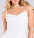 Decadence Calling Pearl Bodycon Mini Dress