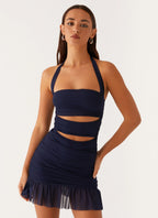 Devyn Mini Dress - Navy