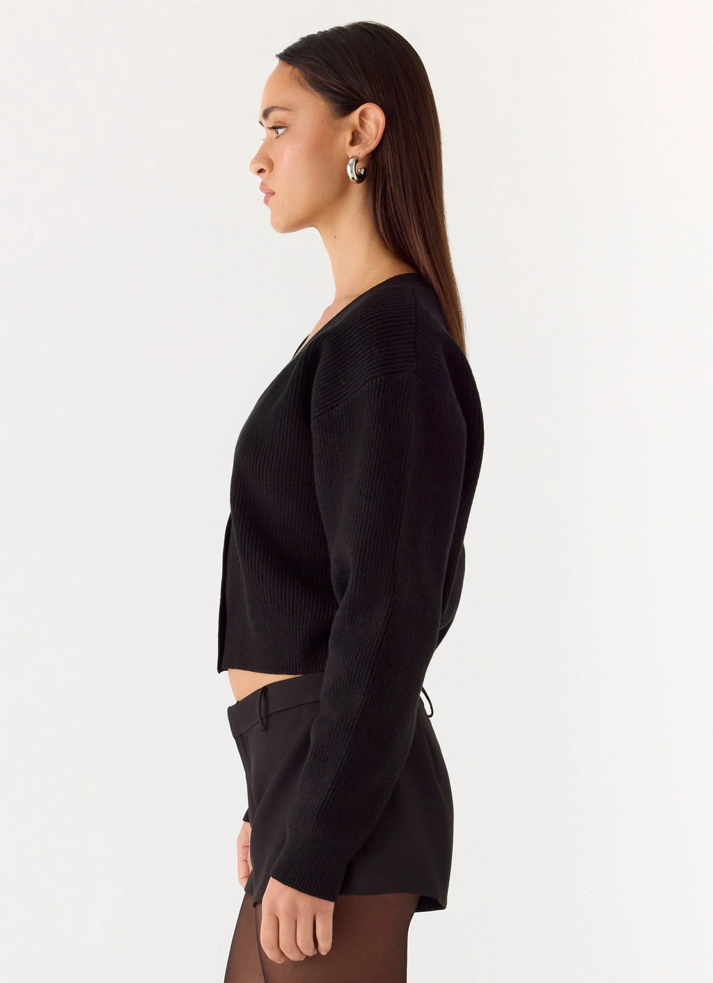 Orla Knit Sweater - Black