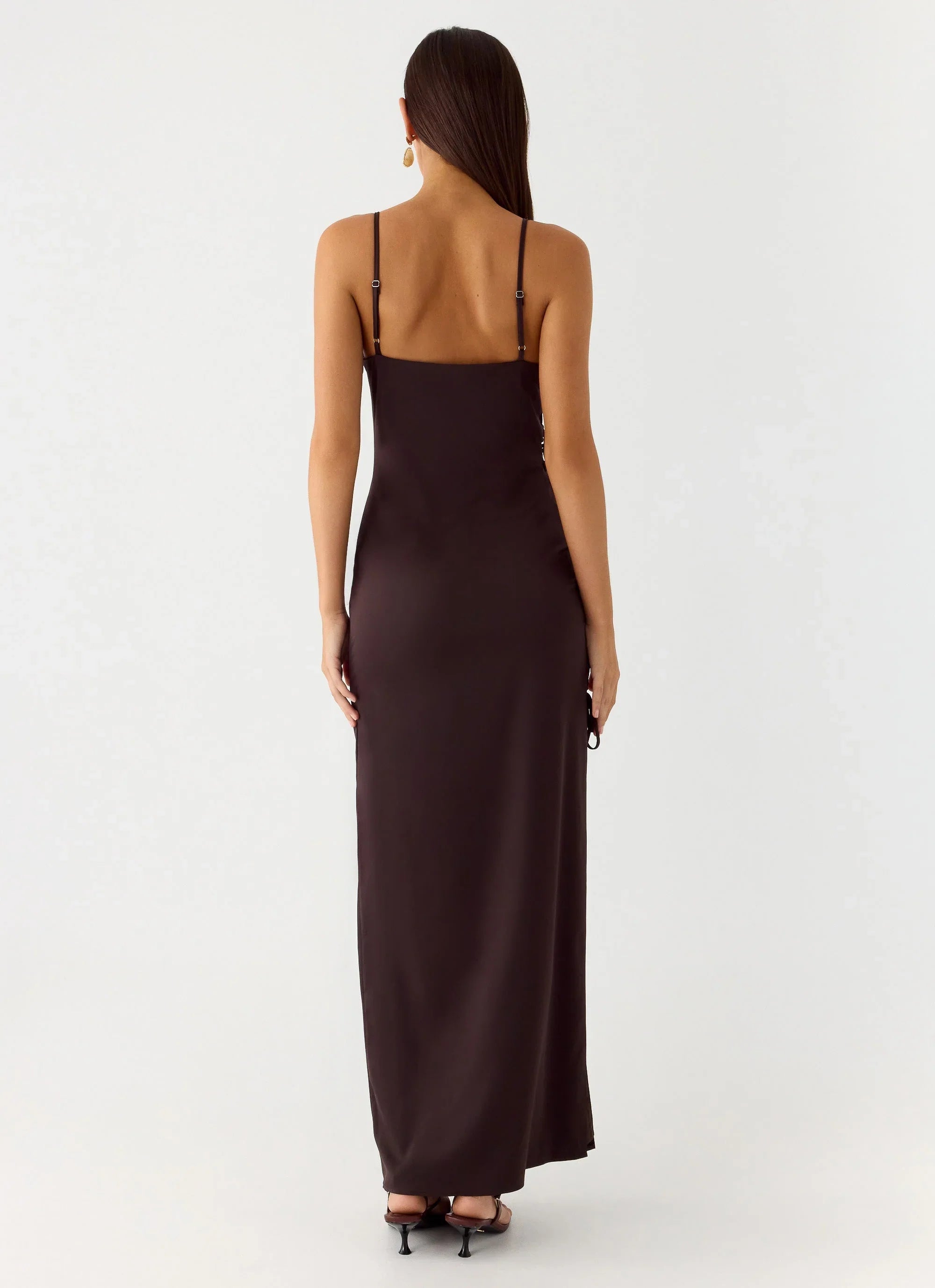 Hartwell Maxi Dress - Chocolate