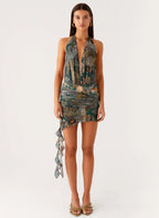 Samar Mini Dress - Vintage Blossom