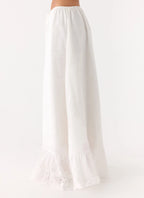 Lior Cotton Maxi Skirt - White