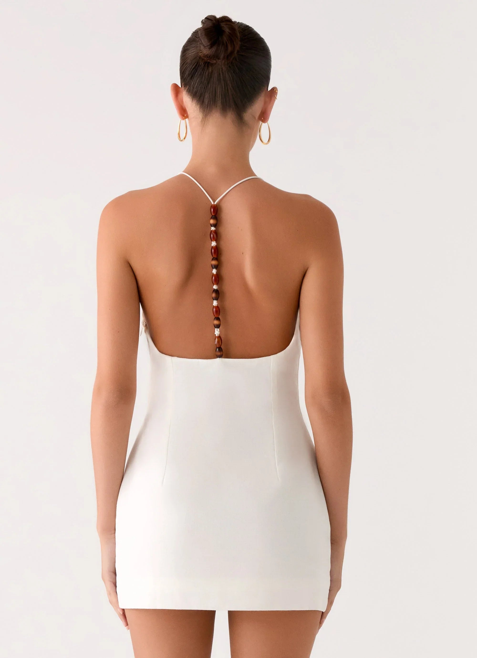 Again And Again Mini Dress - Ivory