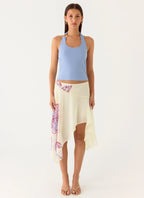 Nera Halter Top - periwinkle