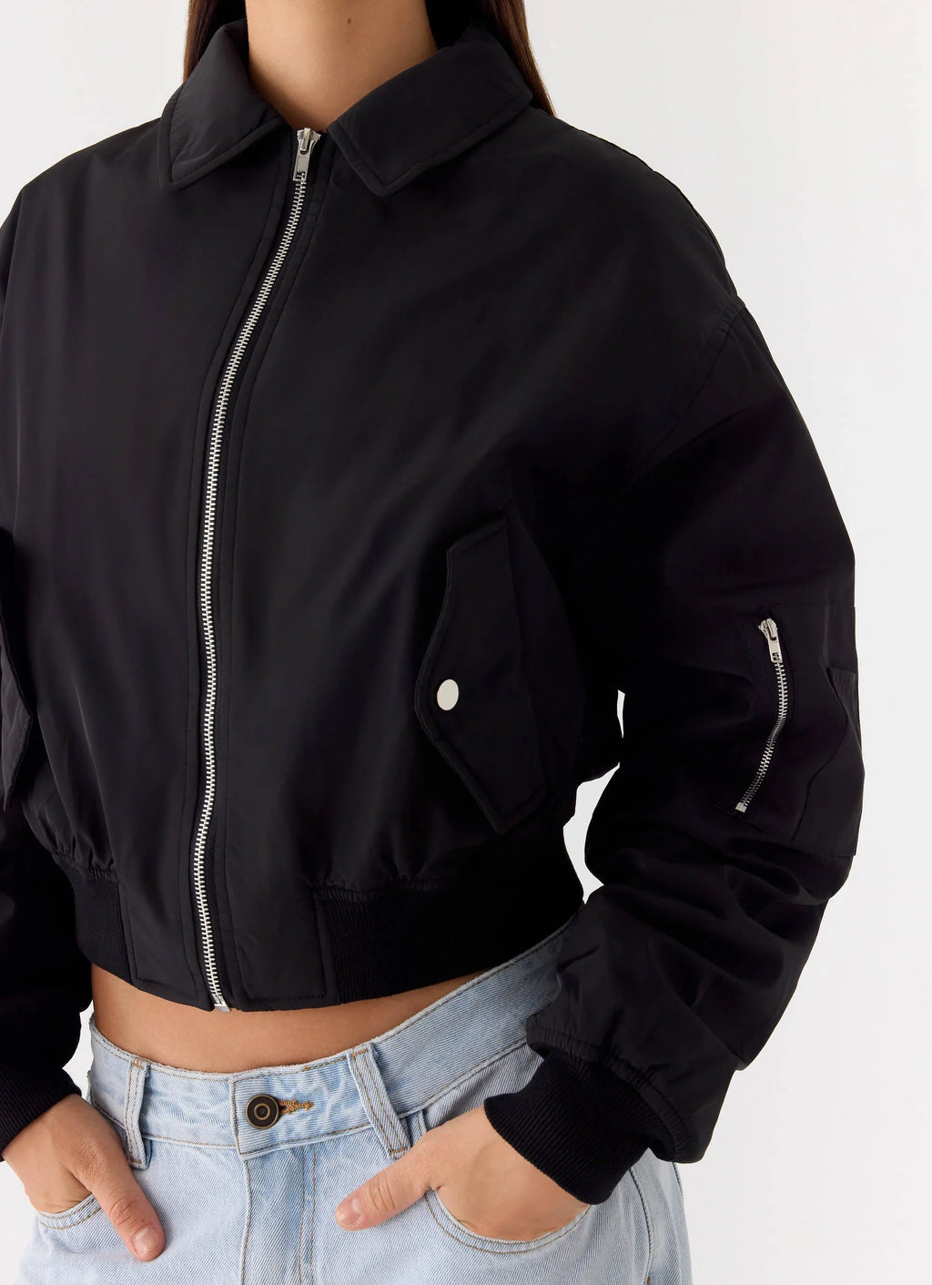 Jameson Bomber Jacket - Black