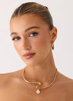Lumen Choker Necklace - Gold