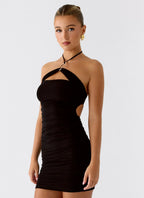 Poetry Mini Dress - Black