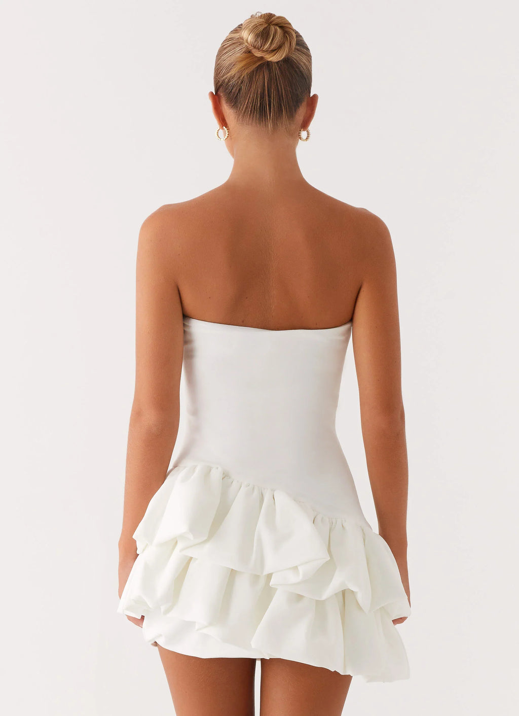 Marie Mini Dress - White