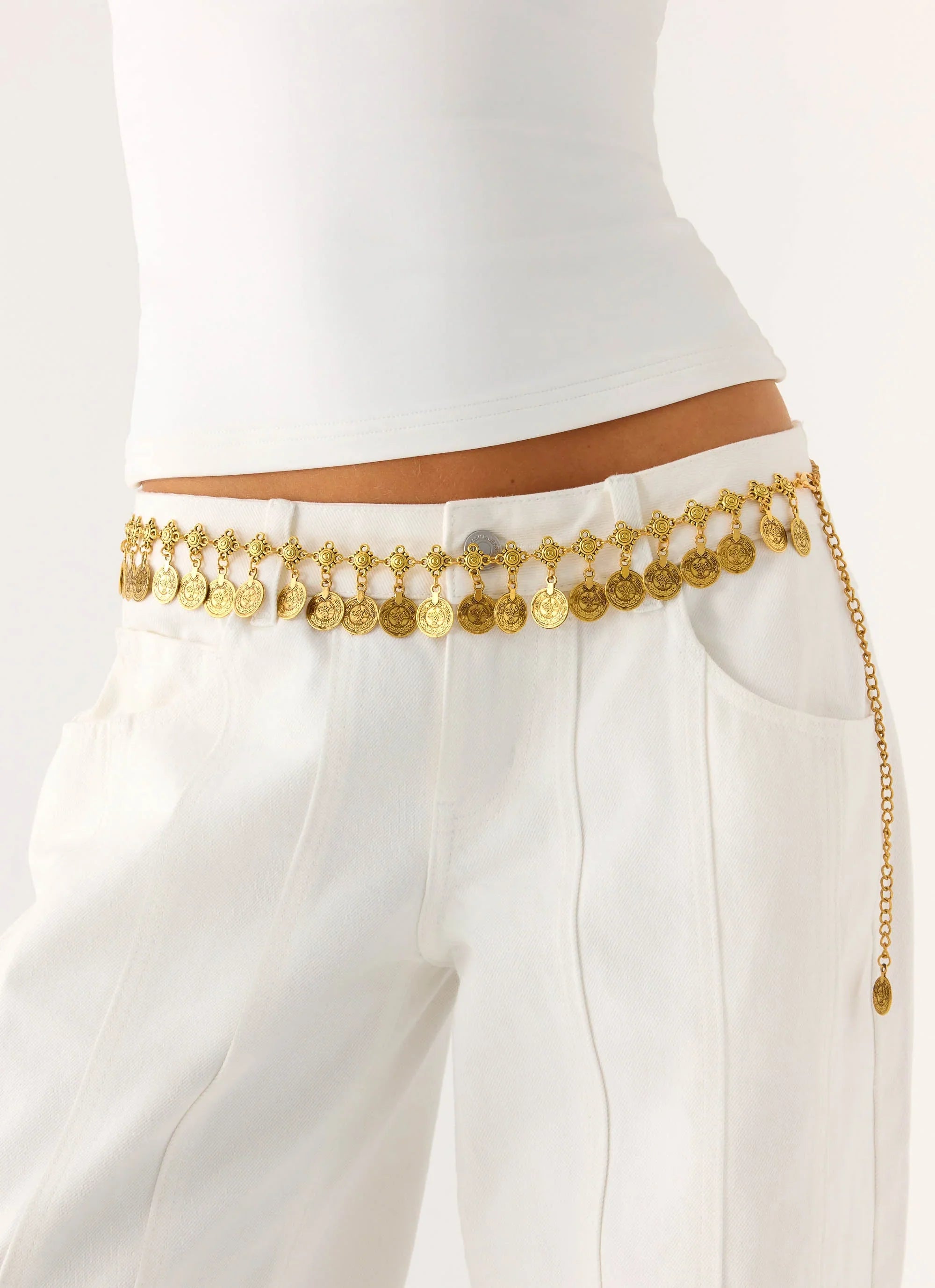Feel Your Aura Belt - Gold
