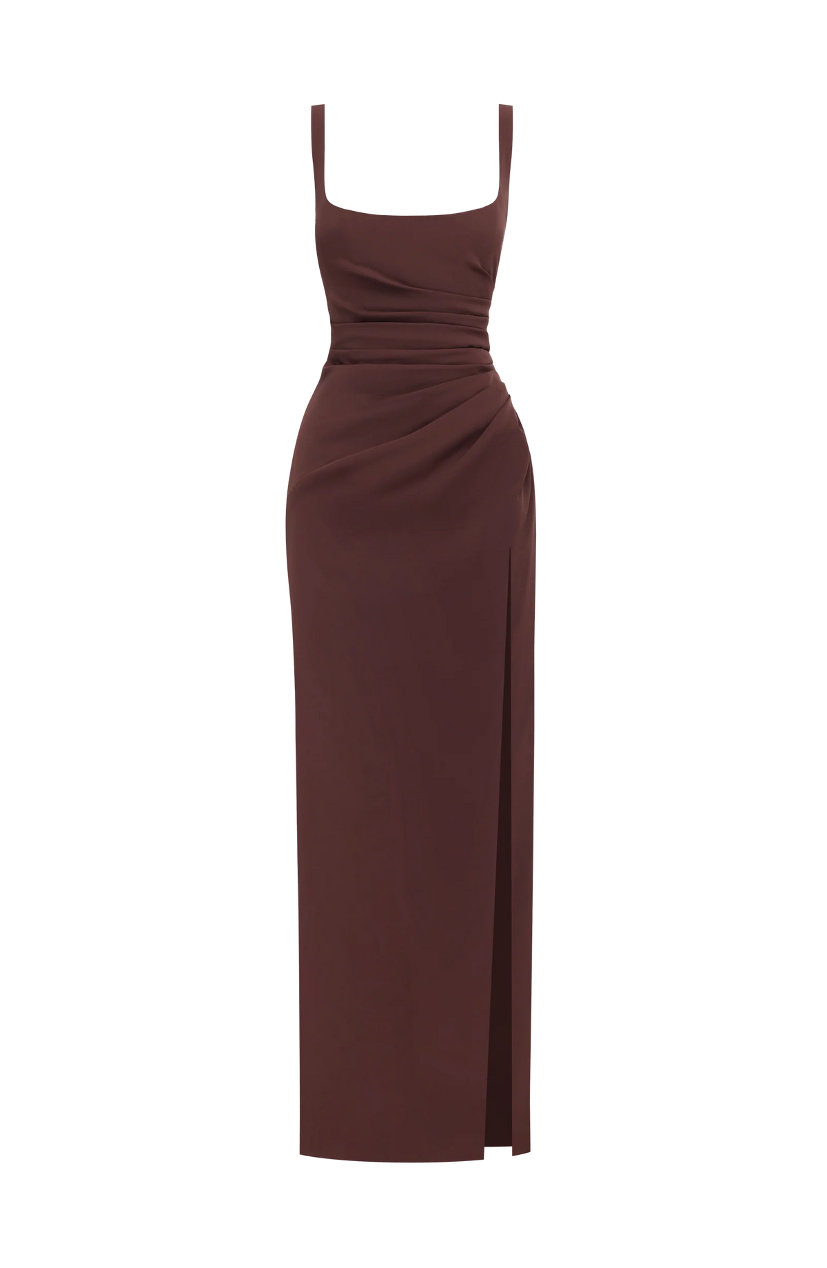 Laleh Maxi Dress - Plum Brown