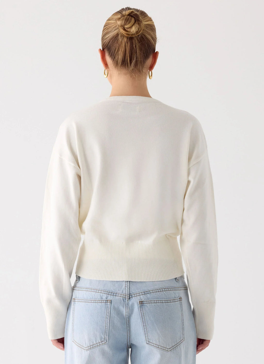 Arthur Knit Cardigan - Ivory