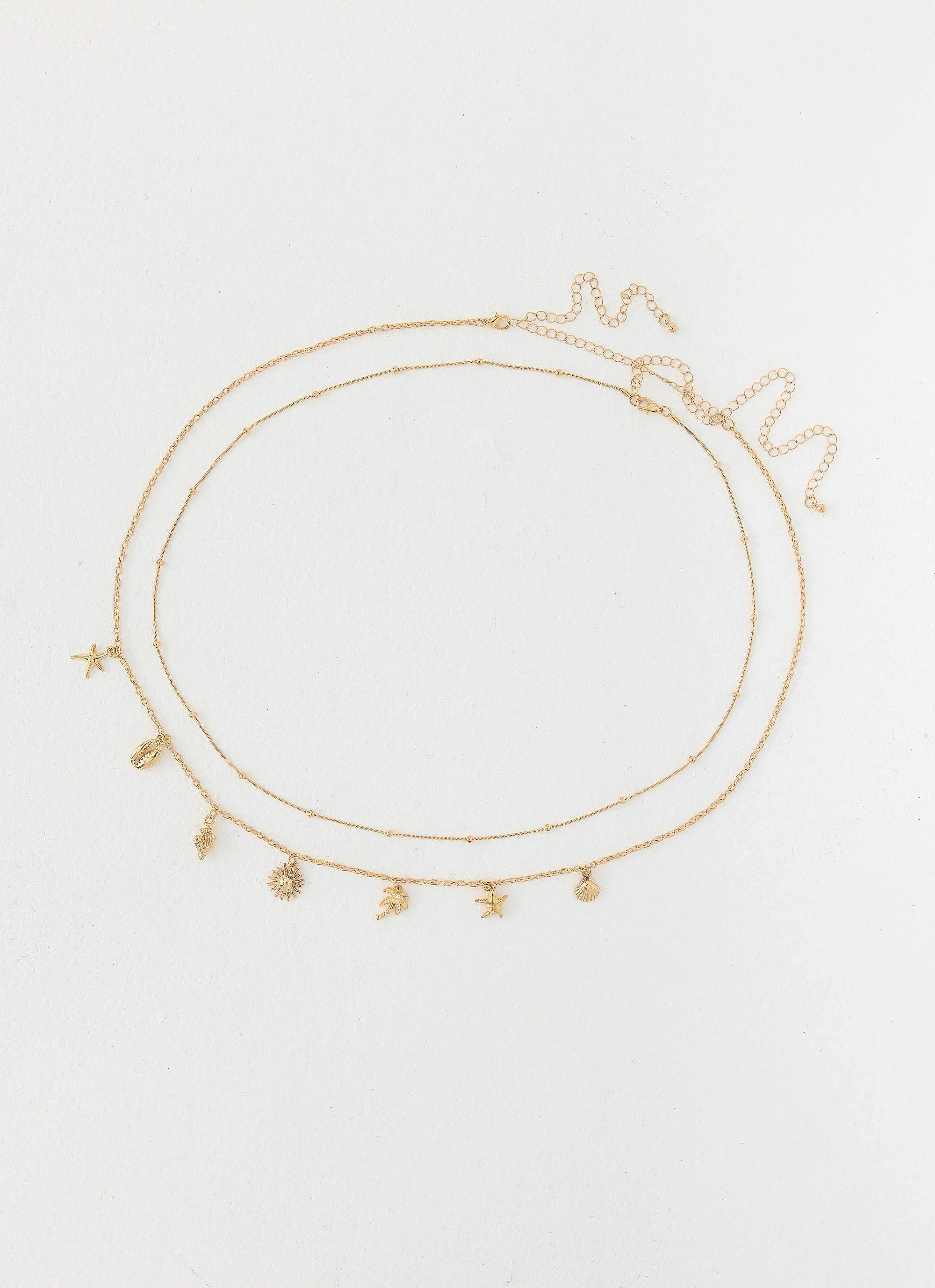 Ciao Charm Belly Chain - Gold