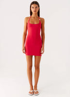 Palm Beach Mini Dress - Pink