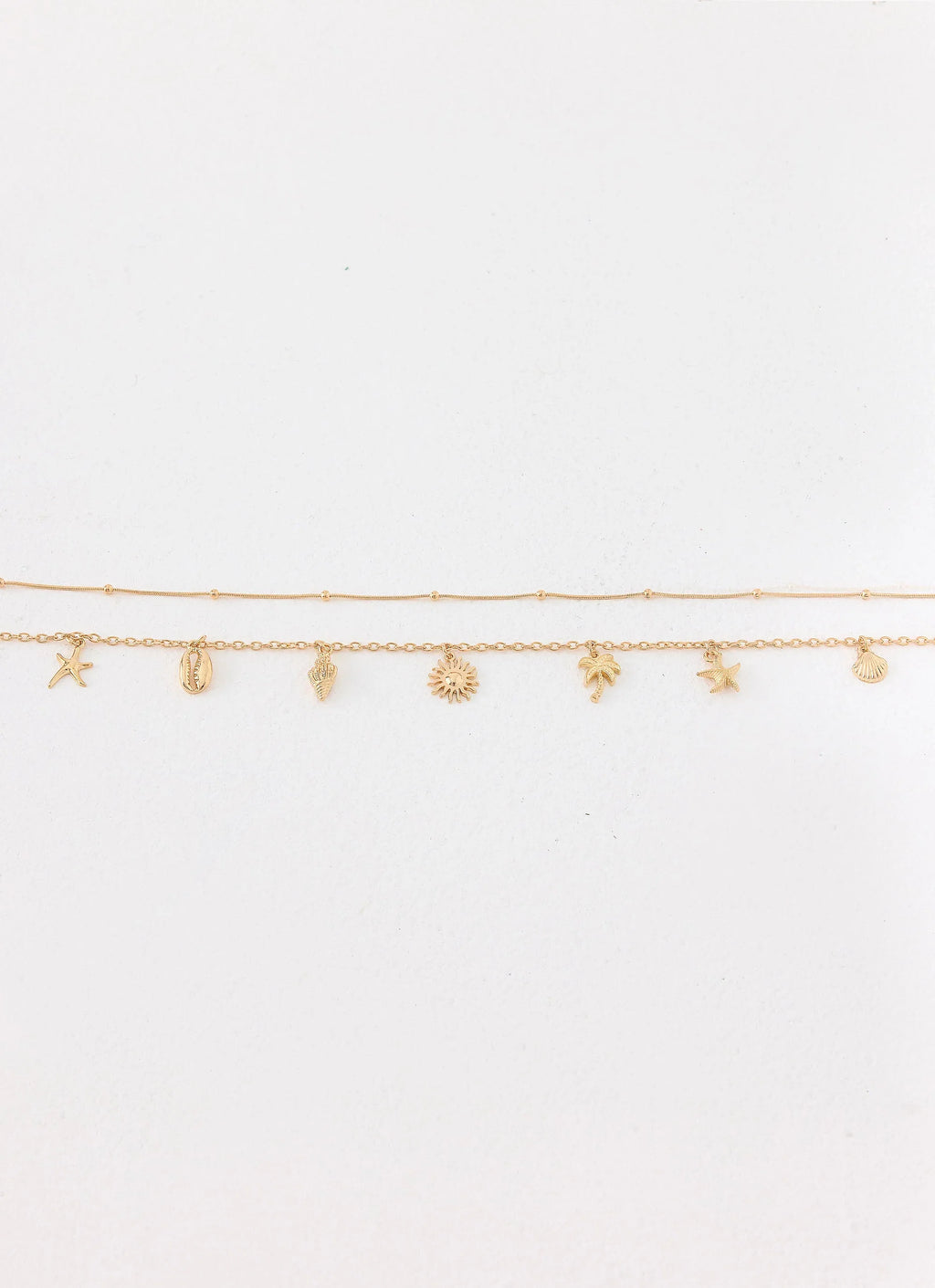 Ciao Charm Belly Chain - Gold