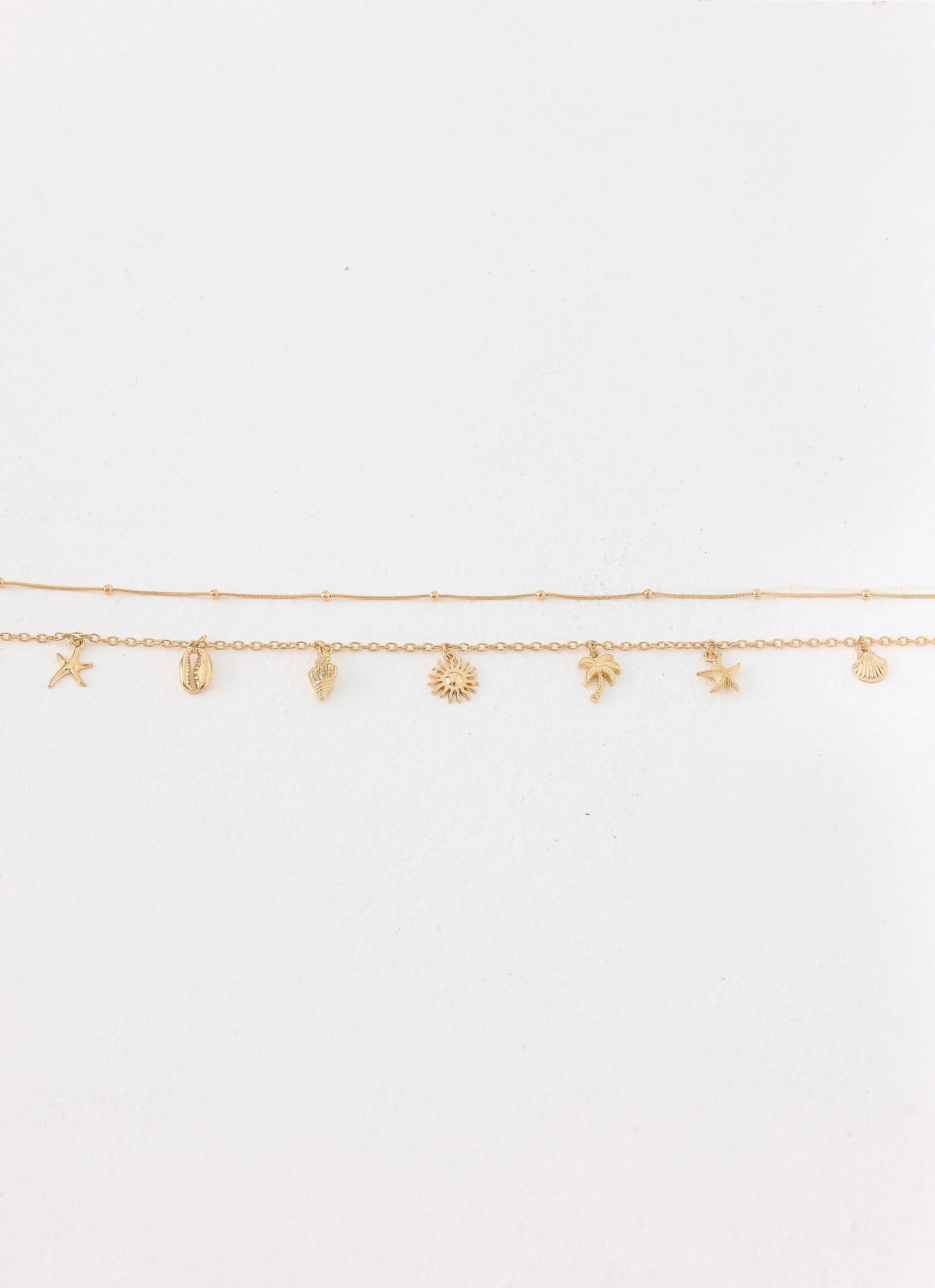 Ciao Charm Belly Chain - Gold