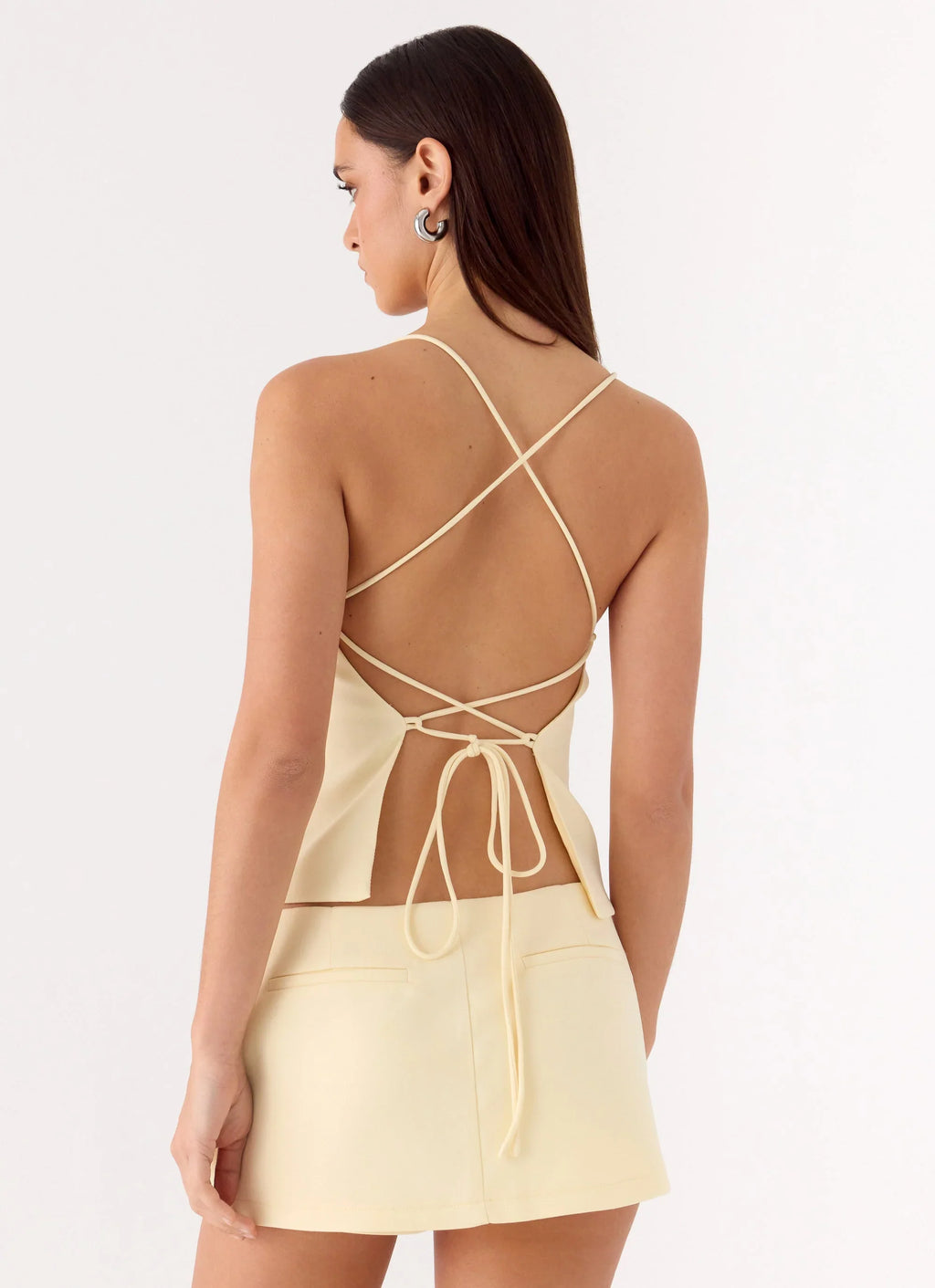 Leray Top - Lemon Yellow