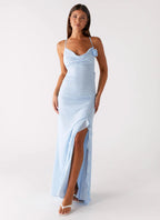 First Class Maxi Dress - Blue