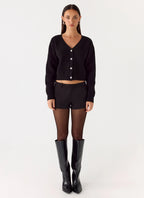 Orla Knit Sweater - Black