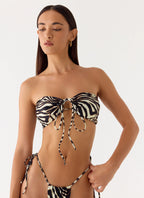 Rosmuda Bikini Top - Zebra
