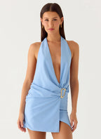 Right Now Mini Dress - Periwinkle