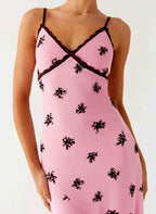 Amelia Midi Dress - Pink