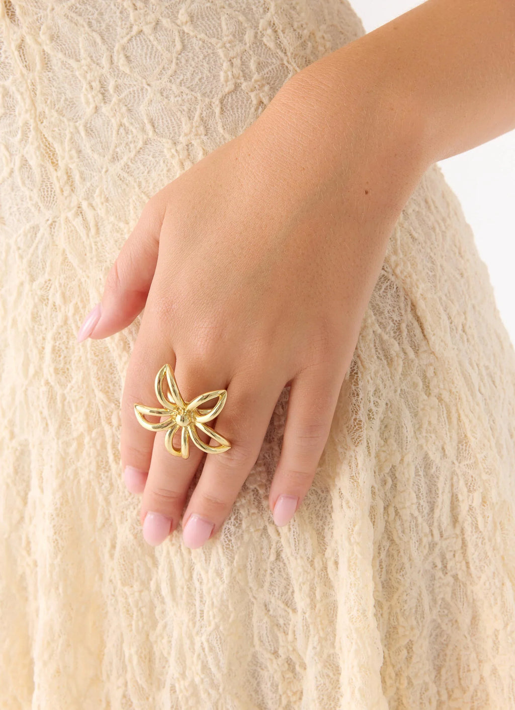 Sunpetal Ring - Gold