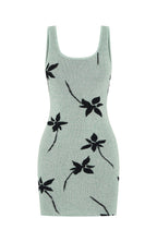 Sheer Bliss Knit Mini Dress Mint