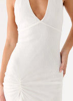 Charmed By You Maxi Dress - White