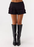 Skyler Mini Skort - Black