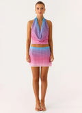 One More Time Sequin Knit Top - Disco Ombre