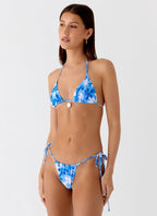 Saga Bead Bikini Bottom - Indigo Garden