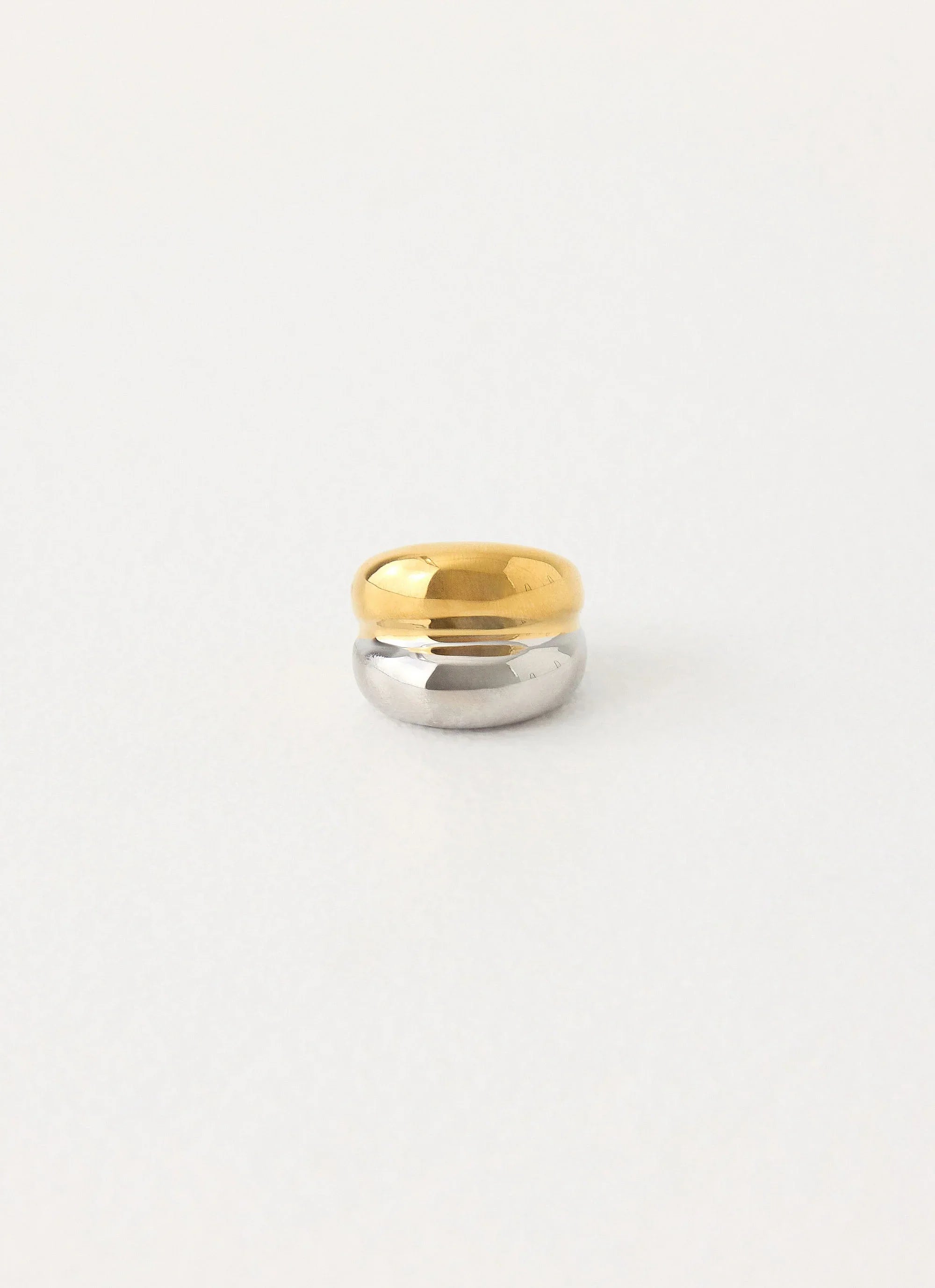 Hushed Tone Ring - Gold/Silver