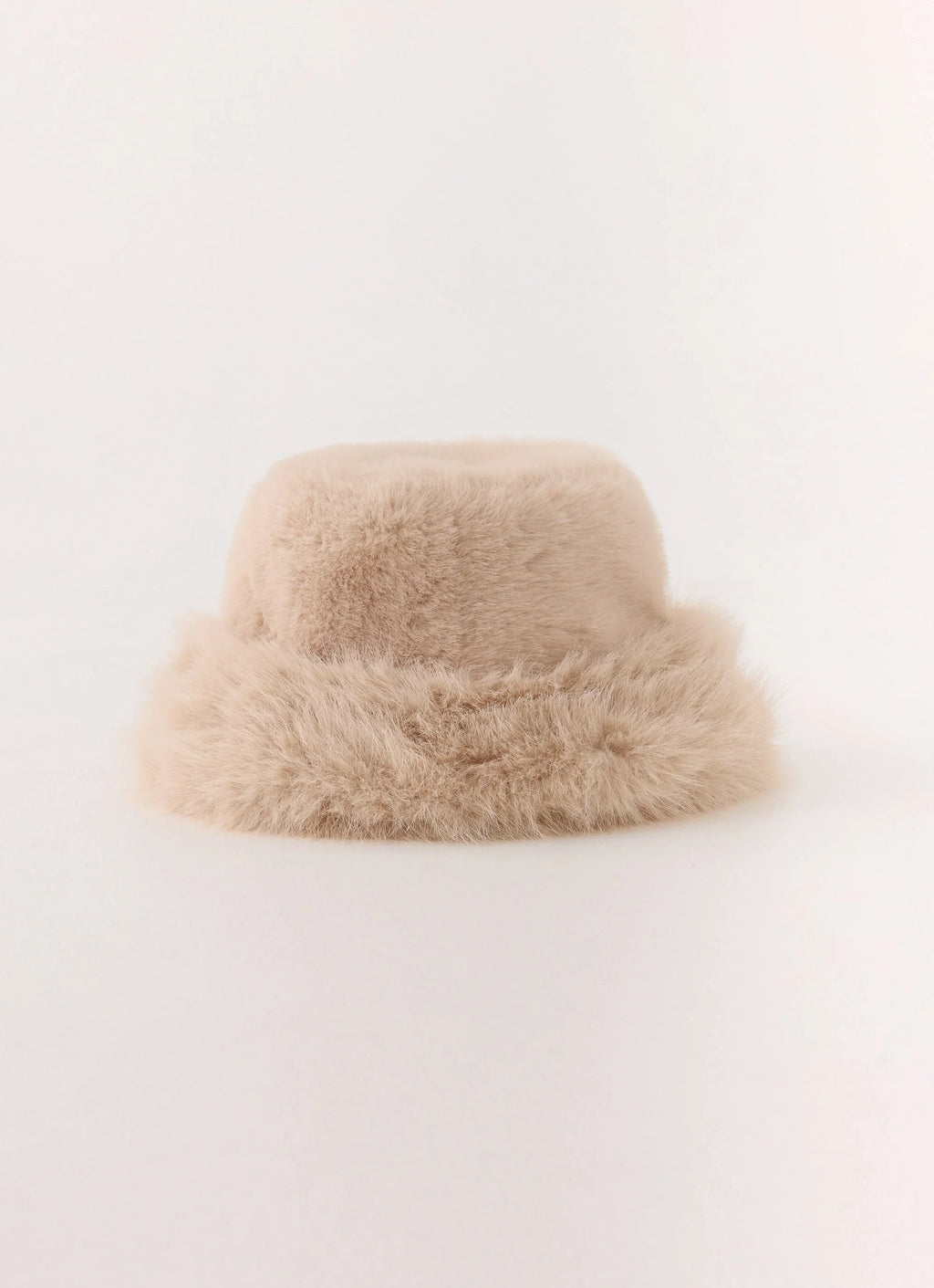 December Bliss Faux Fur Hat - Cream