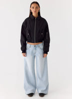 Jameson Bomber Jacket - Black