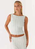 Suns Out Tank Top - Vintage Stripe