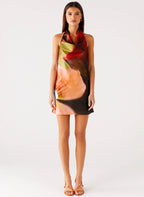 Iridessa Mini Dress - Moody Floral